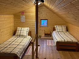 Norwegia, domek, 2 piętro, duży pokój, fishingdreams